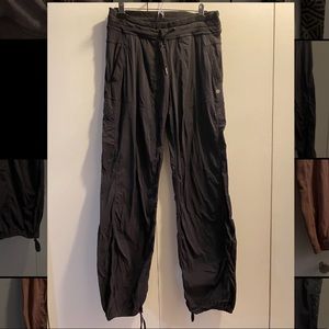 Black lululemon long length casual trousers